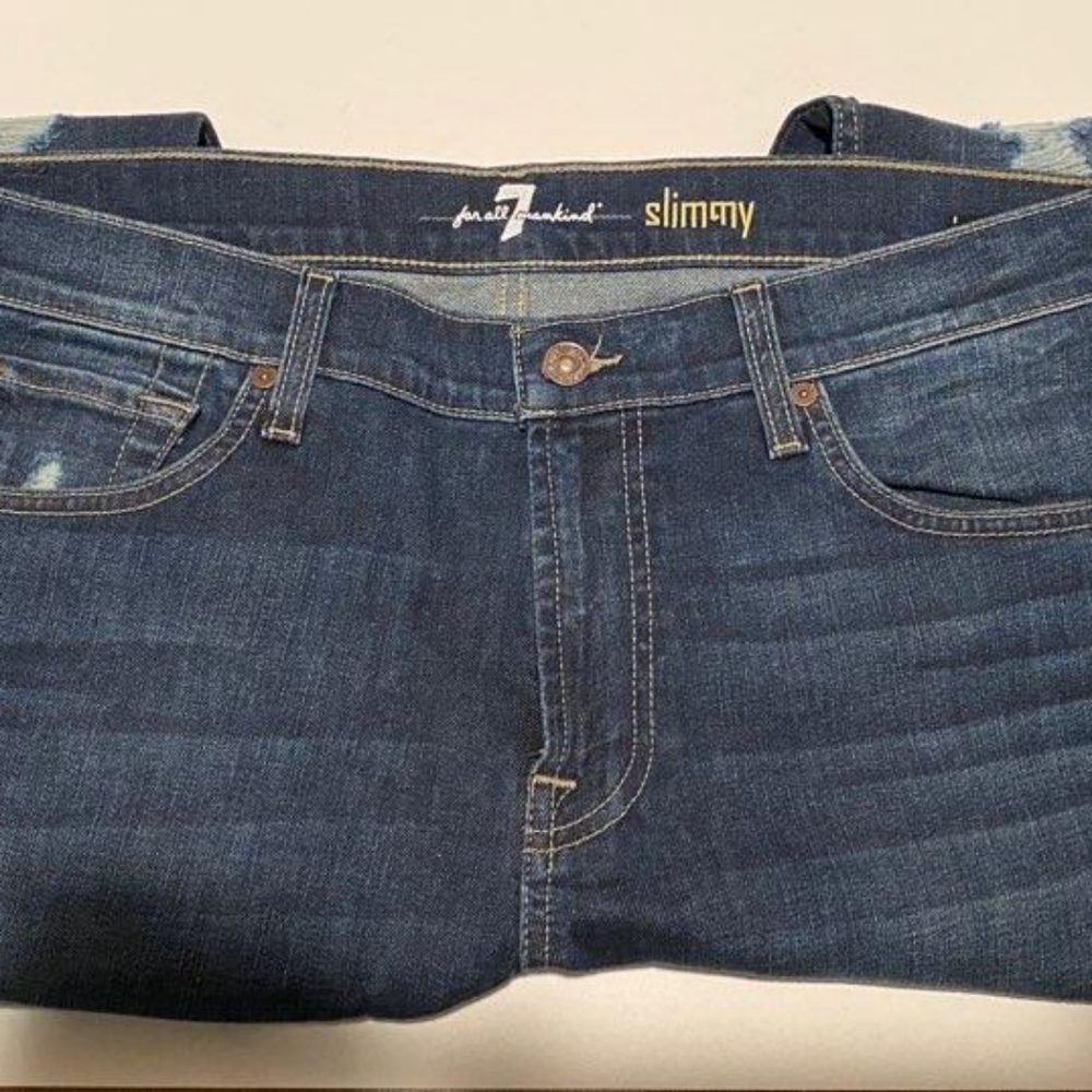 Mens Slimmy Skinny Distressed Jeans